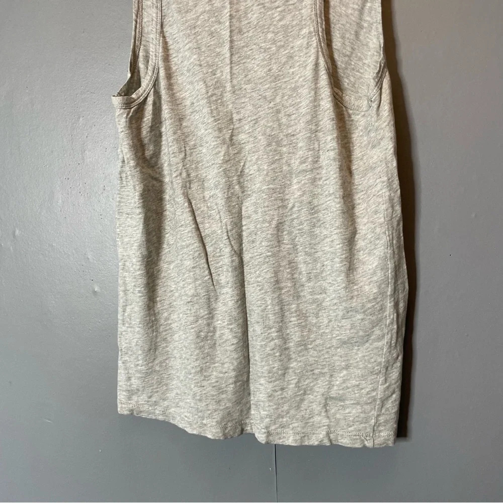JCrew heather gray vneck tank top women’s size small - Picture 9 of 9